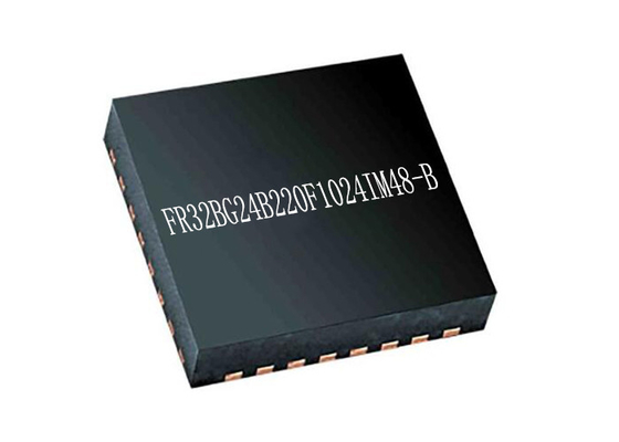 Émetteur-récepteur sans fil IC 48-VFQFN BT IC de SoC EFR32BG24B220F1024IM48-B 2Mbps rf