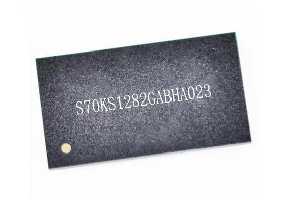 La carte mémoire est un ensemble de puces de type S70KS1282GABHA023