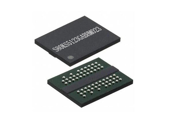 Puces de mémoire de la puce 24-FBGA 200MHz 512Mbit du circuit intégré S80KS5123GABHM023