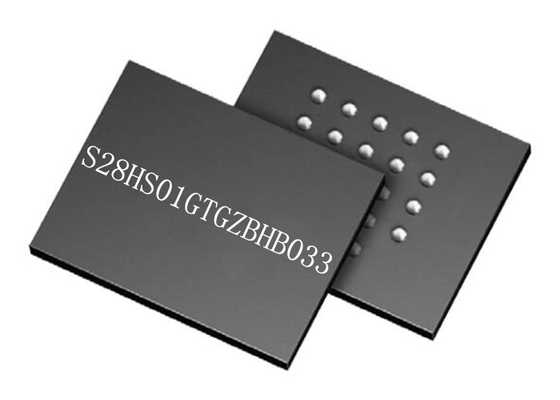 Puces d'INSTANTANÉ NI de mémoire de la puce 200MHz 24-FBGA du circuit intégré S28HS01GTGZBHB033