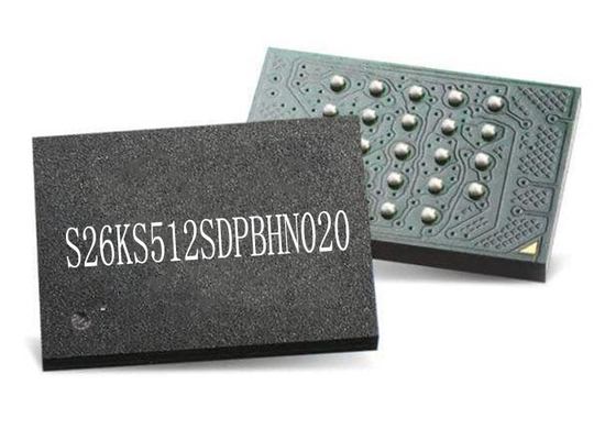 S26KS512SDPBHN020 NI mémoire IC de la puce 512Mbit de circuit intégré d'IC 24-FBGA de mémoire
