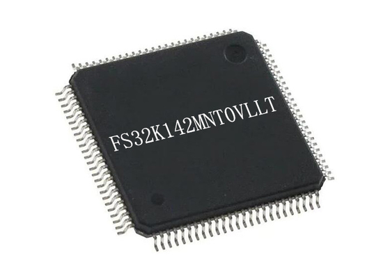 Le microcontrôleur MCU FS32K142MNT0VLLT a enfoncé les microcontrôleurs LQFP100 64MHz
