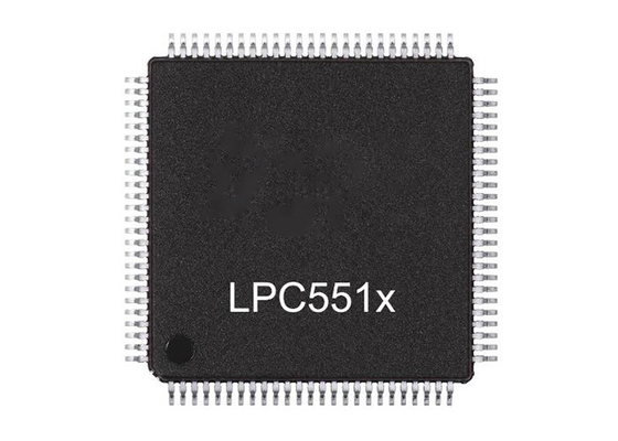 Microcontrôleurs MCU 100-LQFP de BRAS du rendement élevé LPC55S16JBD100E à un noyau