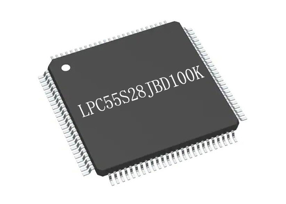 Le microcontrôleur MCU 100-LQFP de LPC55S28JBD100K ARMENT la puce du microcontrôleur Cortex-M33