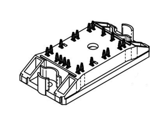 Modules des véhicules à moteur du module d'alimentation des modules NXH80T120L2Q0S2TG d'IGBT 1200V IGBT