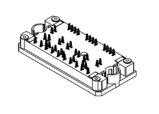 modules des véhicules à moteur triphasés des modules 1200V 81W IGBT du module NXH25T120L2Q1PG IGBT de TNPC
