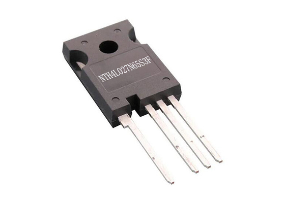 Transistors de N-canal de la puce TO-247-4 de circuit intégré du transistor MOSFET NTH4L027N65S3F de puissance