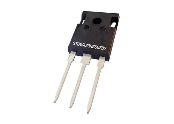 Puce de circuit intégré de l'arrêt de champ de fossé des transistors STGWA20H65DFB2 d'IGBT TO-247-3