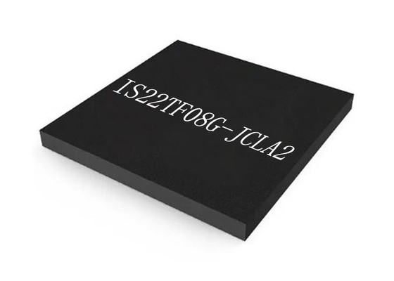 Mémoire IC de l'interface 153-VFBGA de l'eMMC 5,1 de la puce IS22TF08G-JCLA2 8GB de circuit intégré