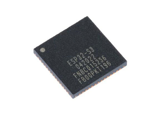 Émetteur-récepteur IC 56-QFN 2.4GHz WiFi BT v5.0 LE SoC de la puissance faible rf de BT IC ESP32-S3R8V