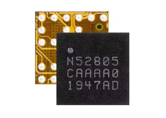 BT Low Energy IC NRF52805-CAAA-R7 2.4GHz 2Mbps RF Transceiver IC Montage en surface