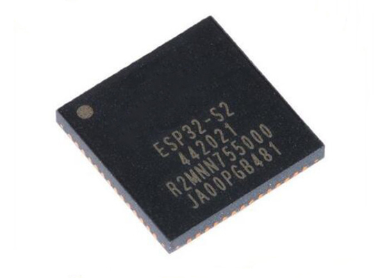 Système de la puissance faible ESP32-S2R2 BT IC 56-VFQFN 2.4GHz WiFi sur des puces de la puce 150Mbps IC