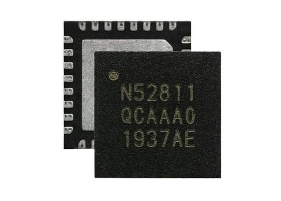 émetteur-récepteur IC NRF52811-QCAA-B-R7 BT de basse énergie de 2.4GHz BLE 5,3 SoC 32-VFQFN