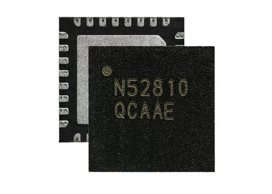 Puce émetteur-récepteur 32-VFQFN NRF52810-QCAA-E-R7 2 Mbps BT IC 2,4 GHz