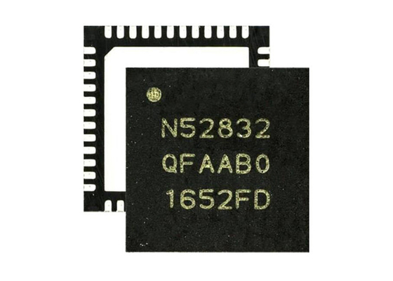 Système sur une puce de NRF52832-QFAB-G-R BT IC rf 48-VFQFN BT 5,3 SoC