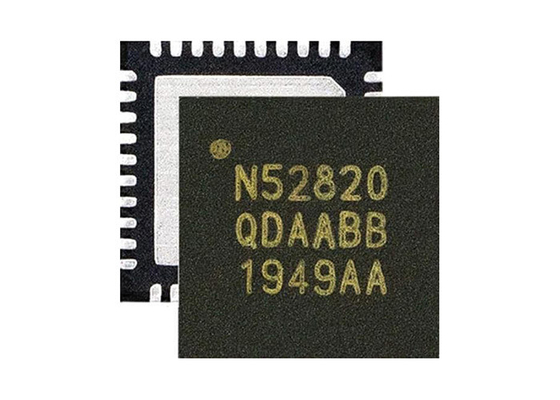 l'émetteur-récepteur BT de 2.4GHz rf ébrèche NRF52820-CFAA-D-R7 44-UFBGA