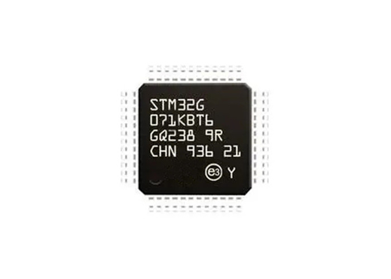 Microcontrôleur à un noyau IC 32-LQFP du microcontrôleur MCU STM32G071KBT6