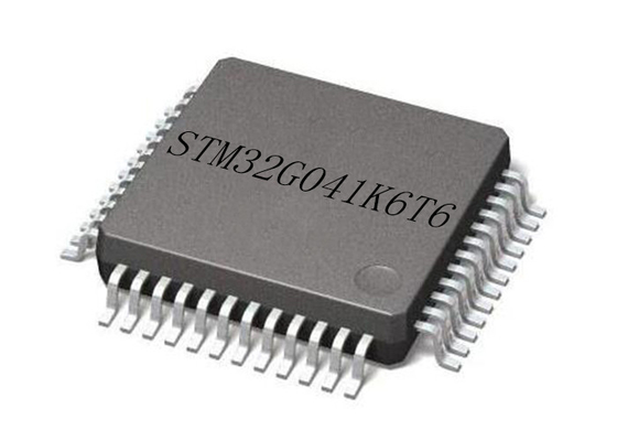 le microcontrôleur 64MHz ébrèche STM32G041K6T6 le microcontrôleur MCU 32-LQFP à un noyau
