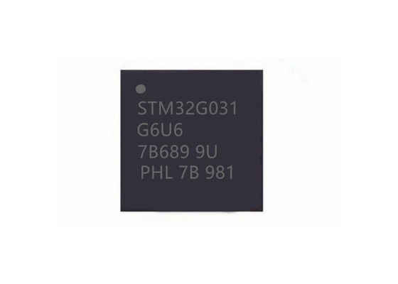STM32G031G6U6 microcontrôleur MCU 64MHz à un noyau 28-UFQFN