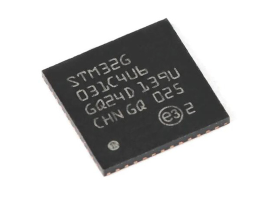 Circuits intégrés électroniques STM32G031C4U6 à un noyau de microcontrôleur
