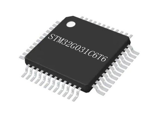 les microcontrôleurs 32Bit à un noyau ébrèchent le microcontrôleur MCU de STM32G031C6T6 48-LQFP