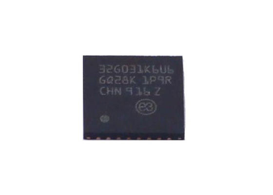 Bâti extérieur d'IC 32-UFQFN de microcontrôleurs de BRAS du microcontrôleur MCU STM32G031K6U6