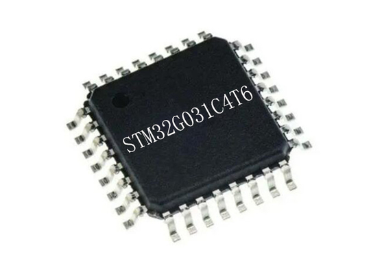 Le microcontrôleur MCU STM32G031C4T6 48-LQFP a inclus l'ÉCLAIR des microcontrôleurs 16KB