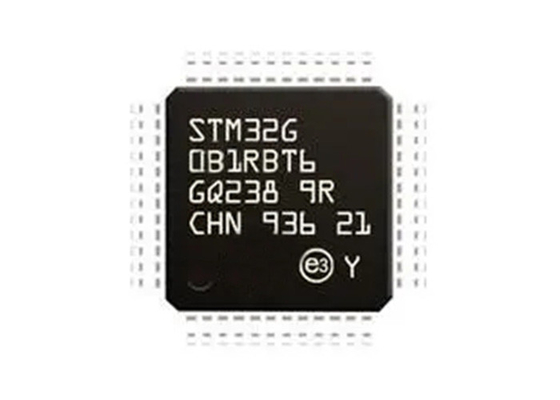 bâti extérieur d'IC 64-LQFP du microcontrôleur STM32G0B1RBT6 incorporé par BRAS à 32 bits