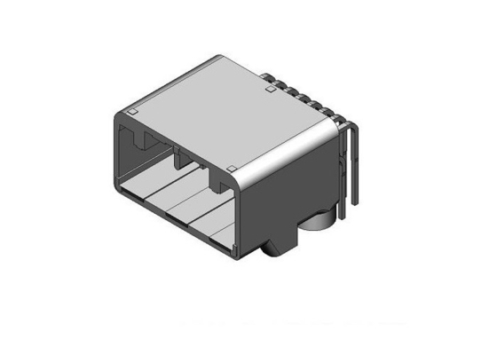En-tête rectangulaire de connecteurs de puce de circuit intégré MX84B016NF1 par le trou