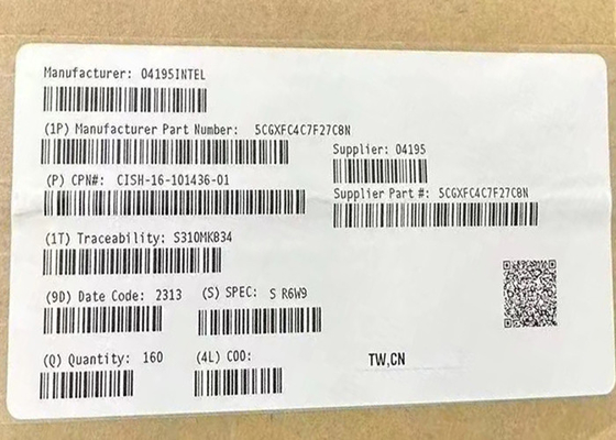 Réseau de porte programmable sur le terrain 5CGXFC4C7F27C8N 1.13V Cyclone V GX 925 MHz FPGA IC logique programmable