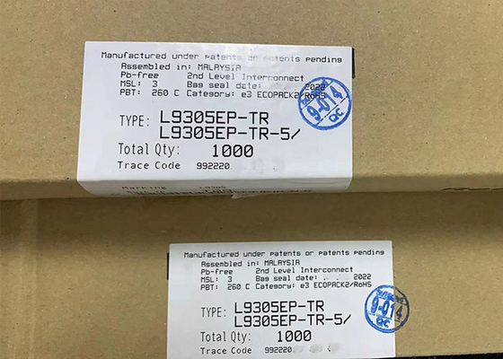 Les conducteurs de porte L9305EP conducteur de soupape à 4 canaux automobile HSSOP36 puce de circuit intégré