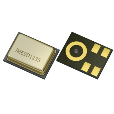 Le détecteur IC IM69D128SV01XTMA1 Microphone numérique XENSIVTM MEMS à ultra-faible puissance