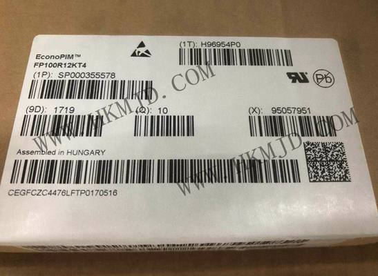 Modules IGBT automobiles FP100R12KT4 1200V 100A PIM Réducteur d'entrée à trois phases Module IGBT