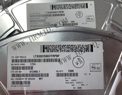 Puce de circuit intégré LT8302IS8E 65V 8A convertisseur step-down synchrone 8-SOIC