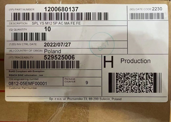 Puce de circuit intégré 1200680137 4A 36V Adaptateur de connecteur circulaire