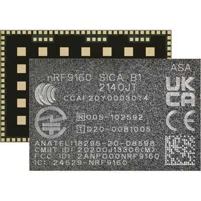 Module de communication sans fil NRF9160-SICA-B1A-R Modules cellulaires à faible puissance 365mA 23dBm