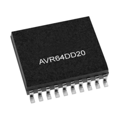 Microcontrôleur MCU AVR64DD20-E/SO 13 Canaux de 1,8 V à 5,5 V