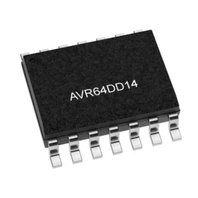 Microcontrôleur MCU AVR64DD14T-E/SL Jusqu'à 24 MHz 7 canaux Microcontrôleur IC SOIC14