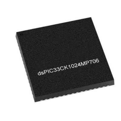 Microcontrôleur MCU DSPIC33CK1024MP706-E/MR Microcontrôleur haute performance IC 64-VFQFN