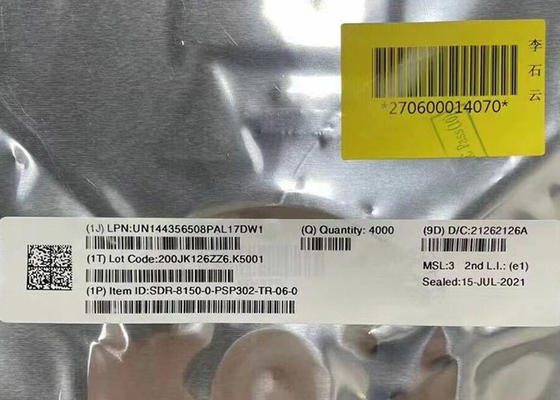 Puce de circuit intégré SDR-8150-0-PSP302-TR-06-0 Transcepteur RF IC BGA