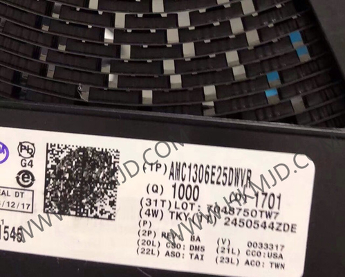 Puce de circuit intégré AMC1306E25DWVR 16b CMOS Serial Isolated Module 8-SOIC