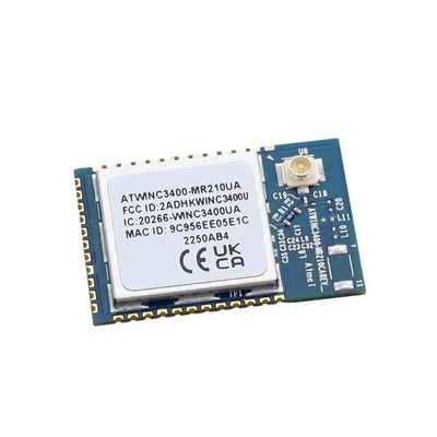 Module de communication sans fil ATWINC3400-MR210UA142 IEEE 802.11 contrôleur de réseau b/g/n