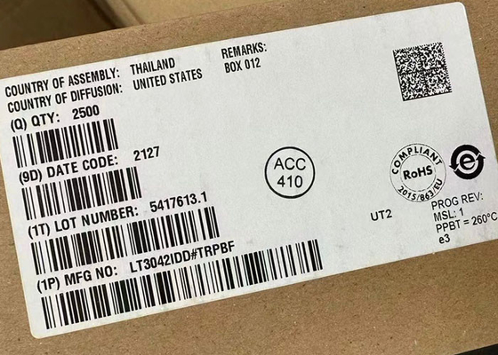 Puce de circuit intégré LT3042IDD ultra-faible bruit PSRR RF régulateur linéaire 10-DFN