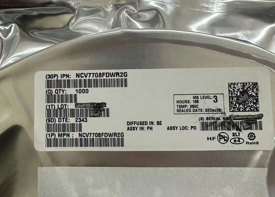 Puce de circuit intégré NCV7708FDWR2G 500mA Double Hex Half Bridge Driver 28-SOIC