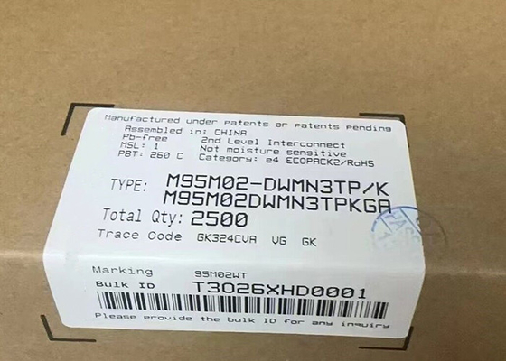 Mémoire IC Chip M95M02-DWMN3TP/K 2Mbit Série SPI Bus Mémoire EEPROM automobile