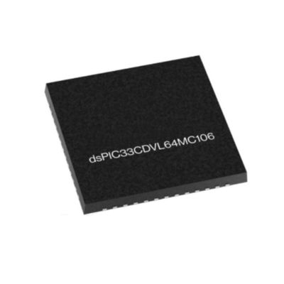 Microcontrôleur MCU DSPIC33CDVL64MC106-I/M8 Contrôleur de signal numérique à 16 bits à 100 MHz