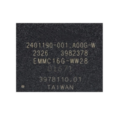 Puce IC de mémoire EMMC08G-MV28-01J10 2,7 V à 3,6 V 64 Gbit mémoire flash NAND FBGA-153