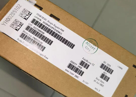 IC Ethernet BCM54213PEB1KMLG Porte unique RGMII Transcepteur Ethernet Gigabit QFN-36