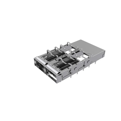 Connecteurs UE36C2620005011 Port unique QSFP DD Connecteurs pour Ethernet