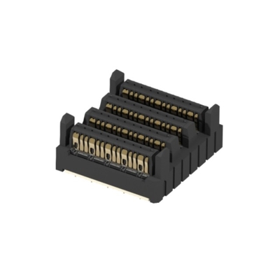 Connecteurs 10158750-301LF 112Gbps 92Ω Tête verticale EXAMAX2 Connecteur de fond